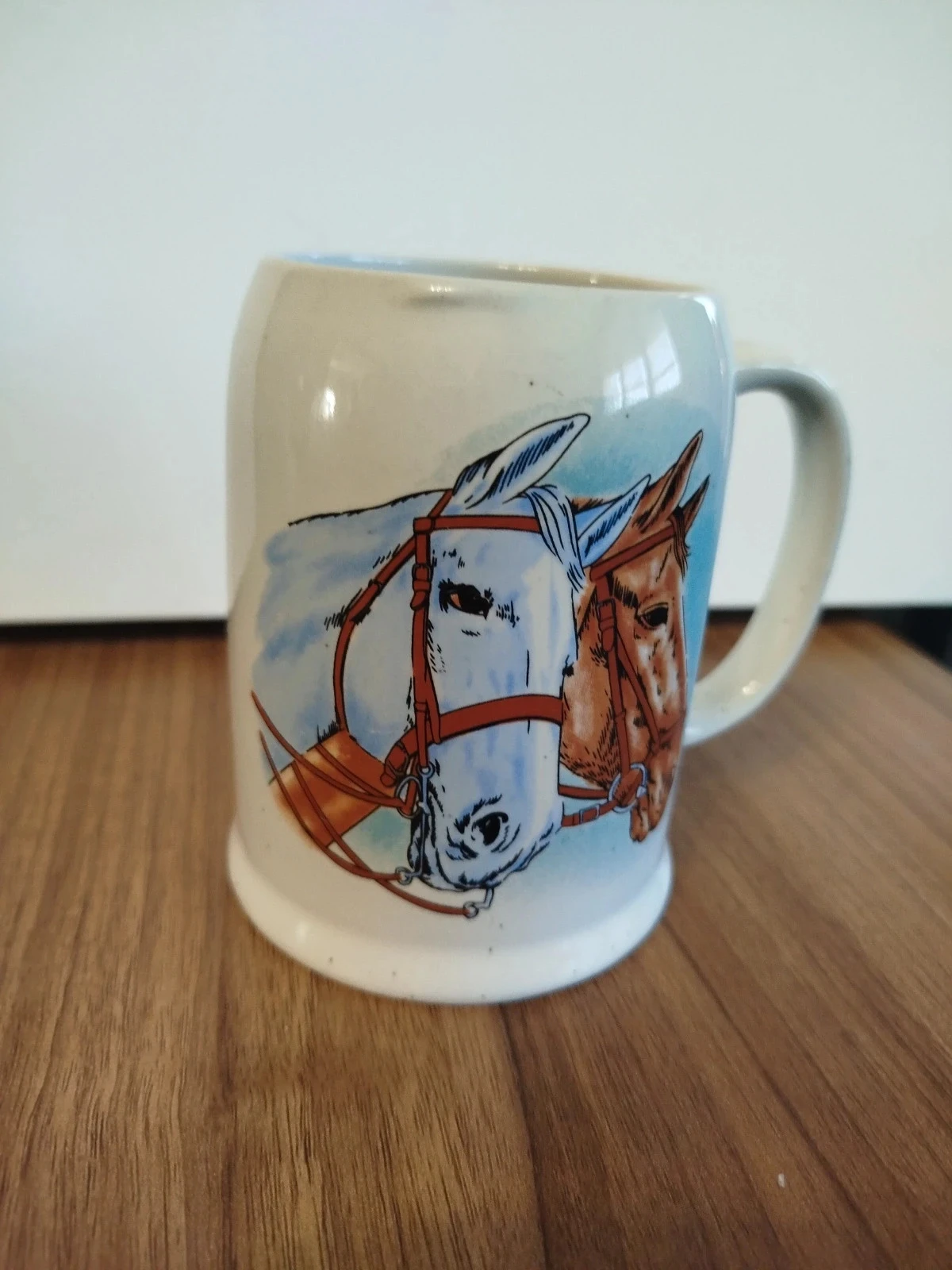 Bierglas met paardenmotief – photo 3